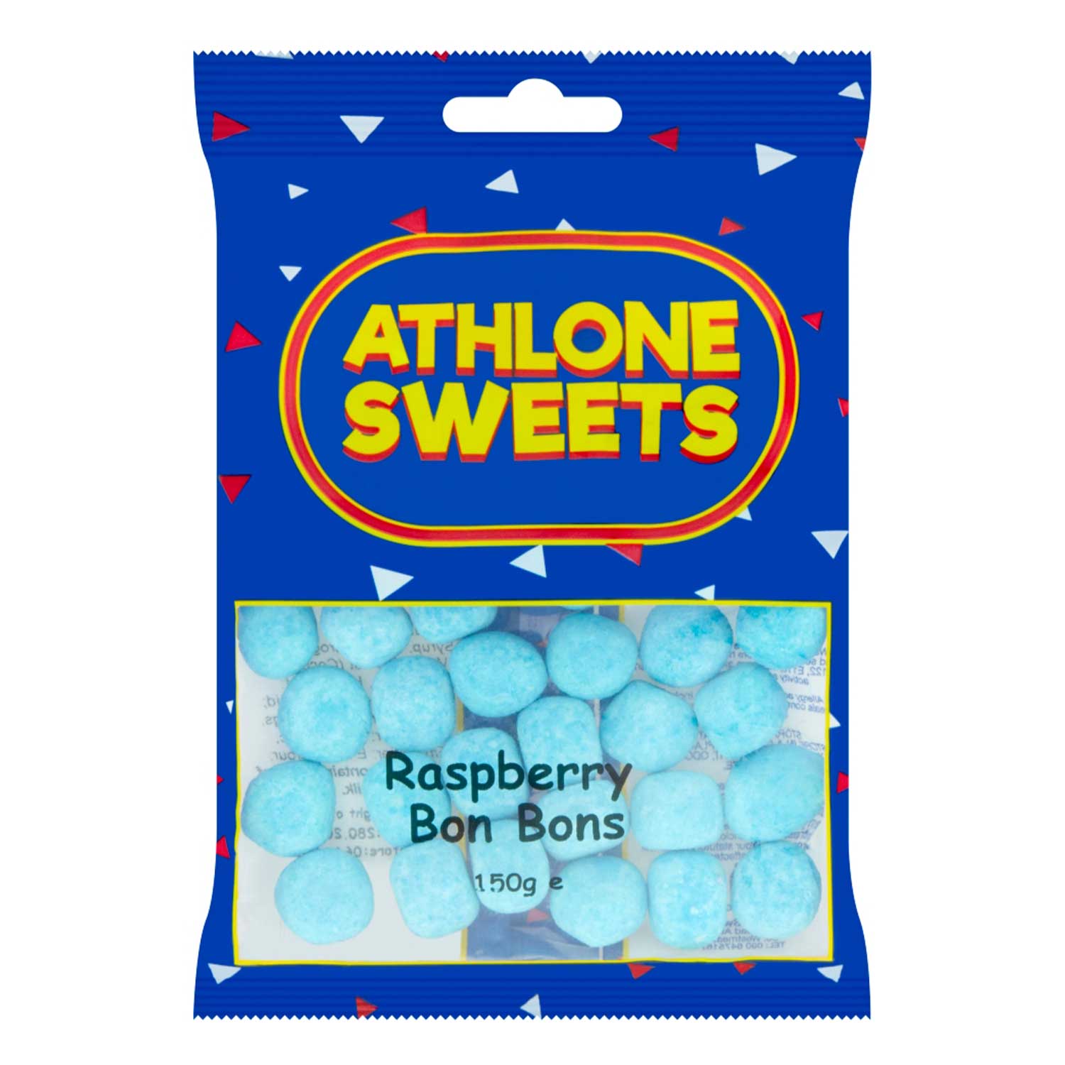 Raspberry Bon Bons 150g Athlone Sweets