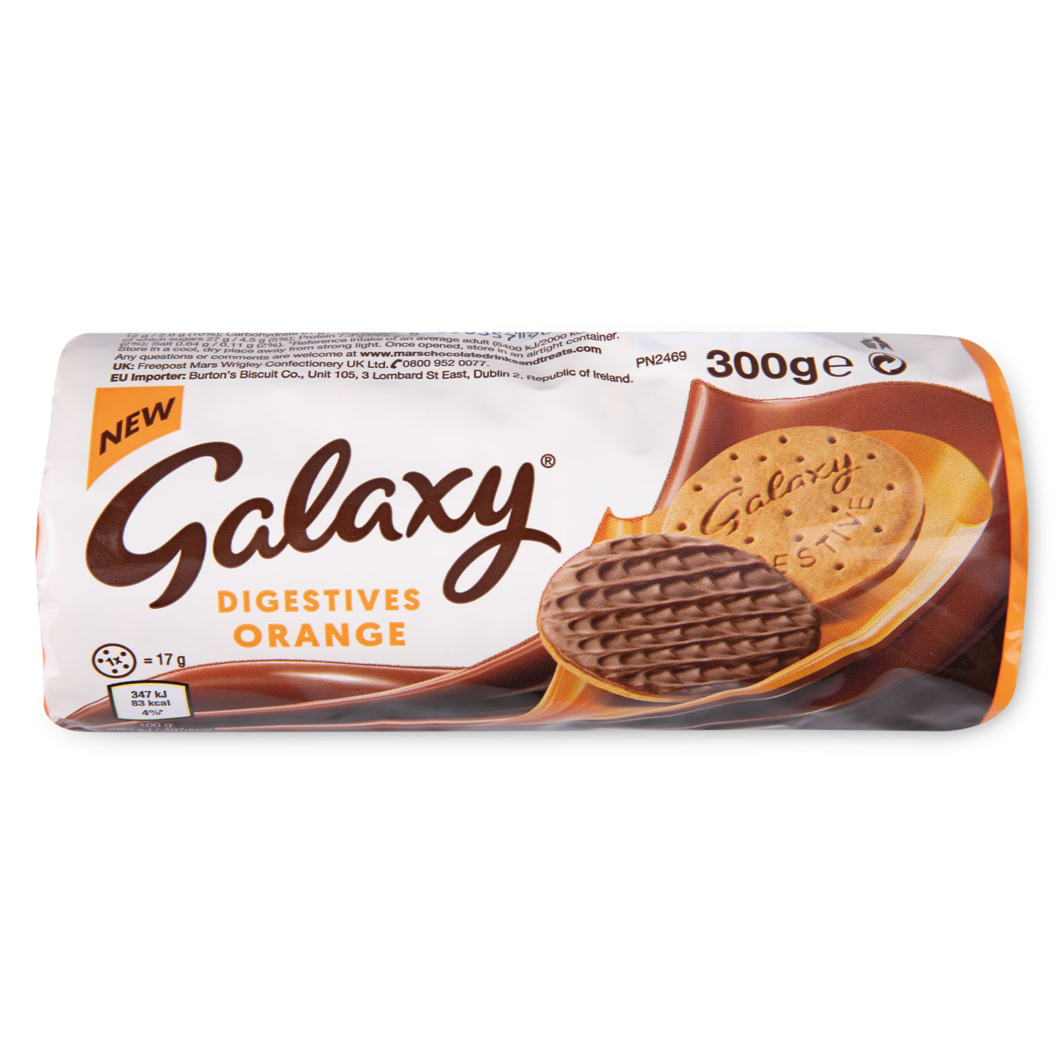 Digestives Orange 300g Galaxy | ALDI.IE