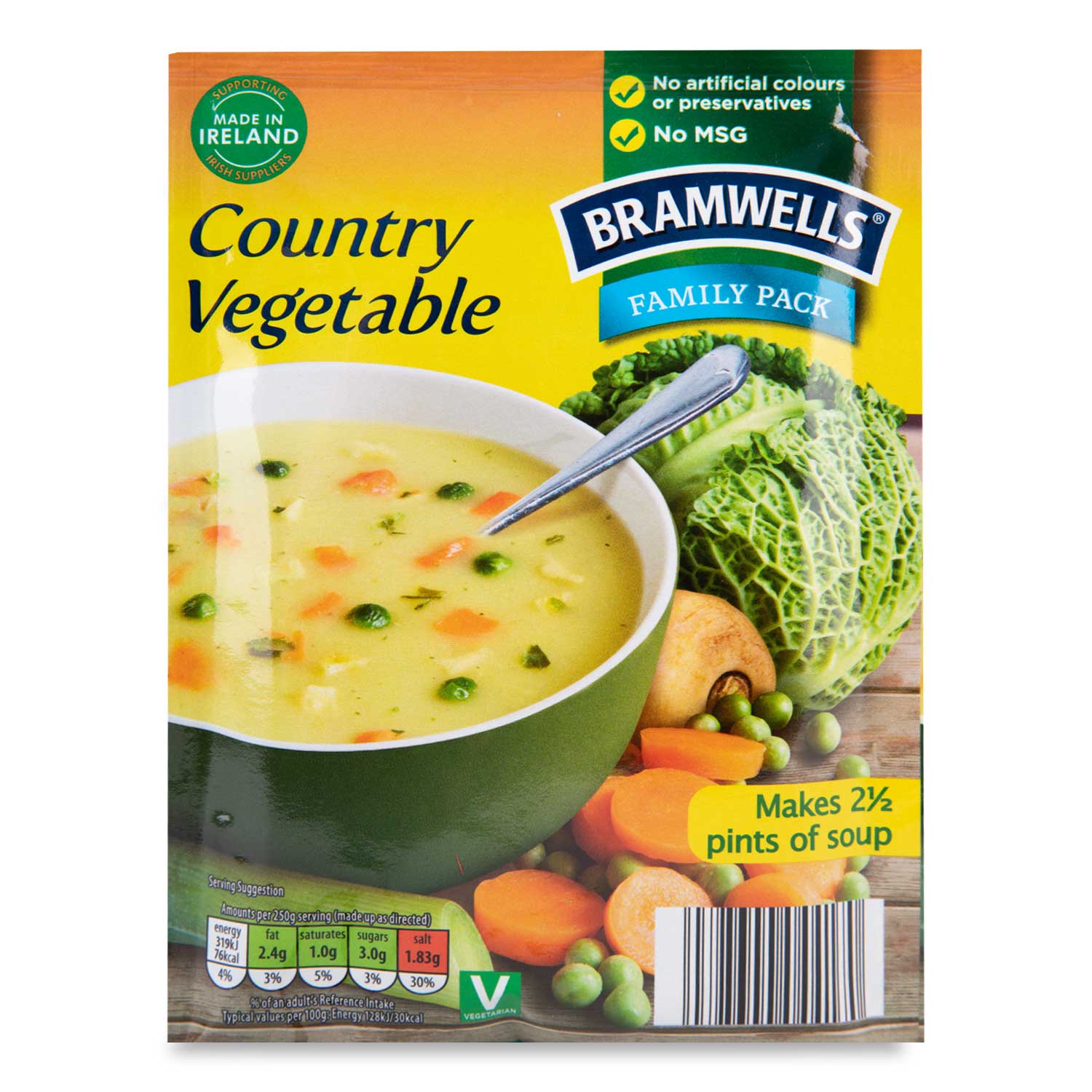 Country Vegetable Soup 116g Bramwells Aldiie 1868