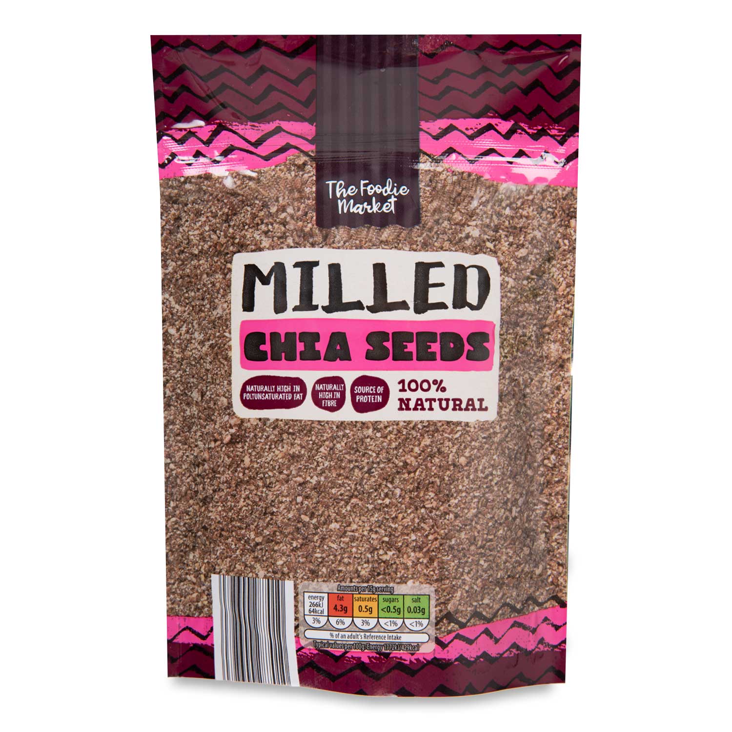 Milled Chia Seeds 200g The Foodie Market