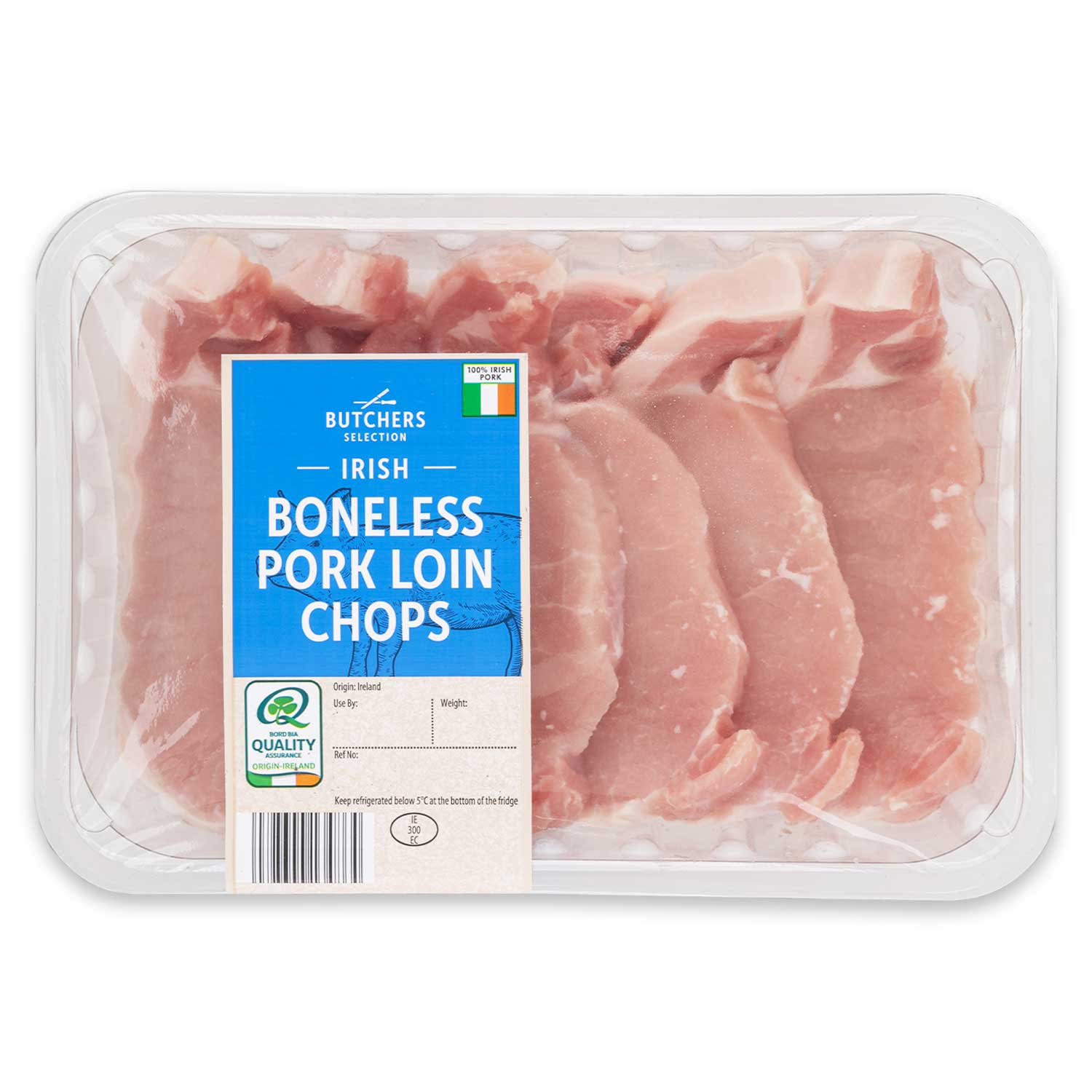 Irish Boneless Pork Loin Chops 680g Butchers Selection Aldi Ie