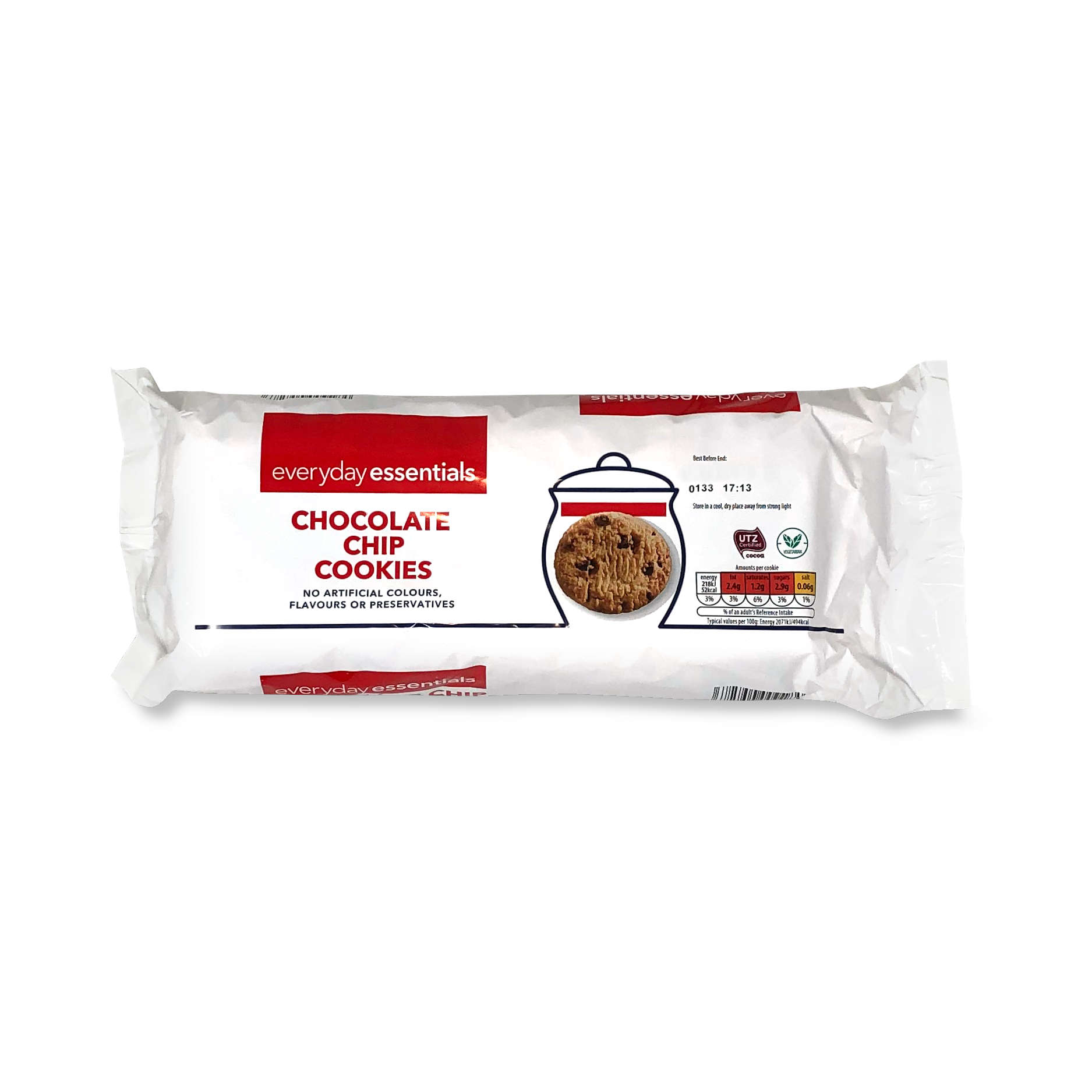 Everyday Essentials Chocolate Chip Cookies 400g | ALDI