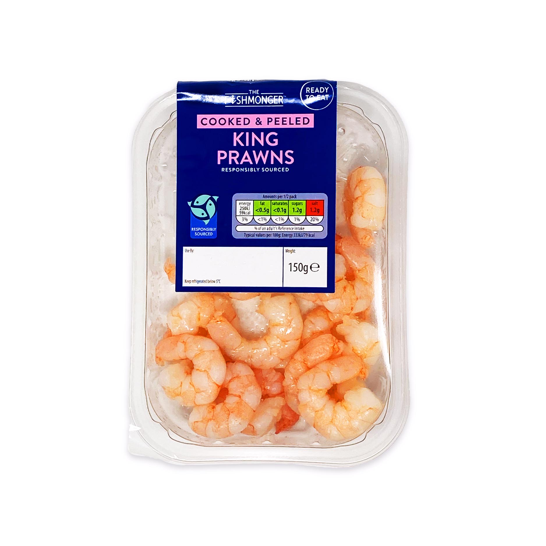 The Fishmonger King Prawns 150g ALDI