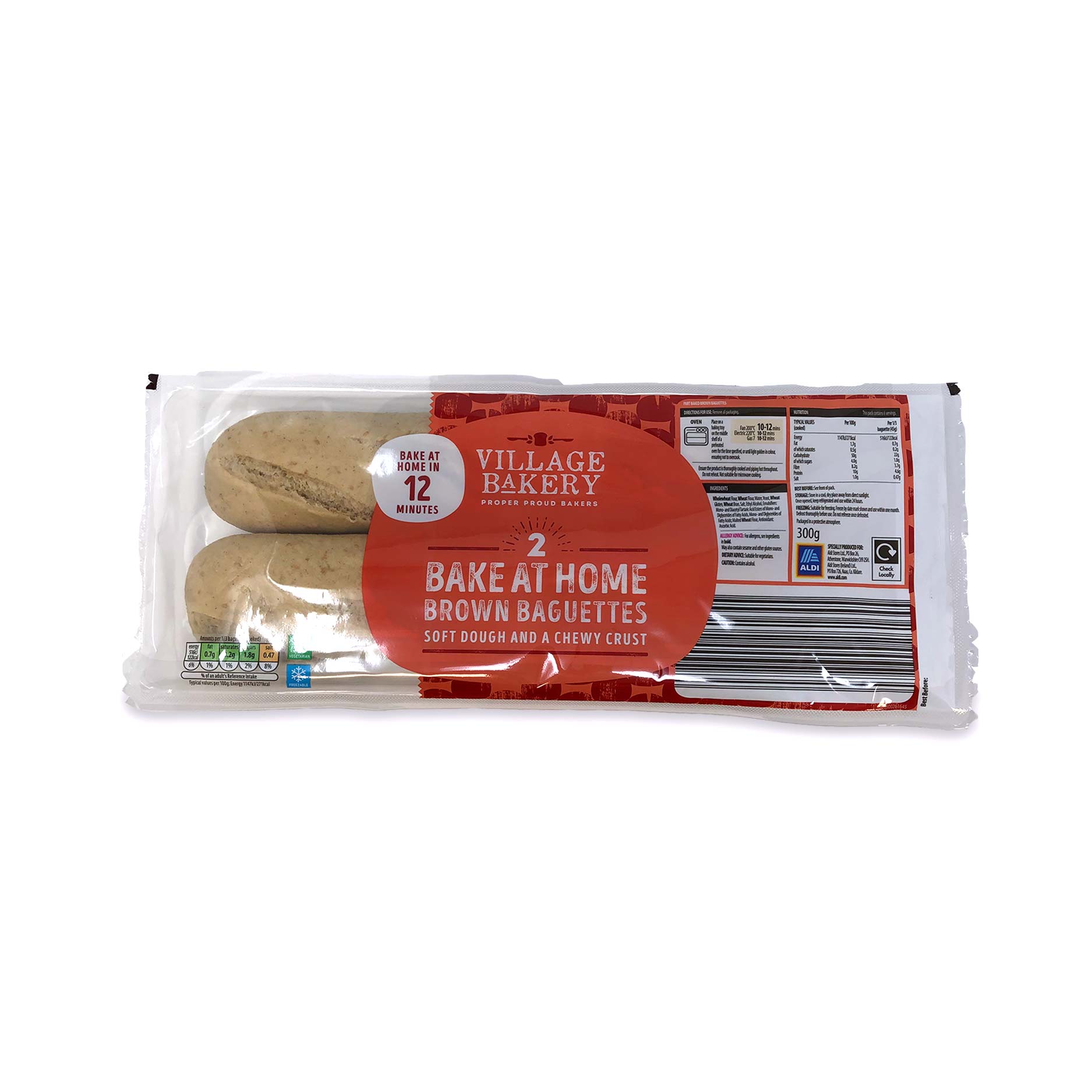 Specially Selected Bake At Home Plain Ciabatta 300g Aldi