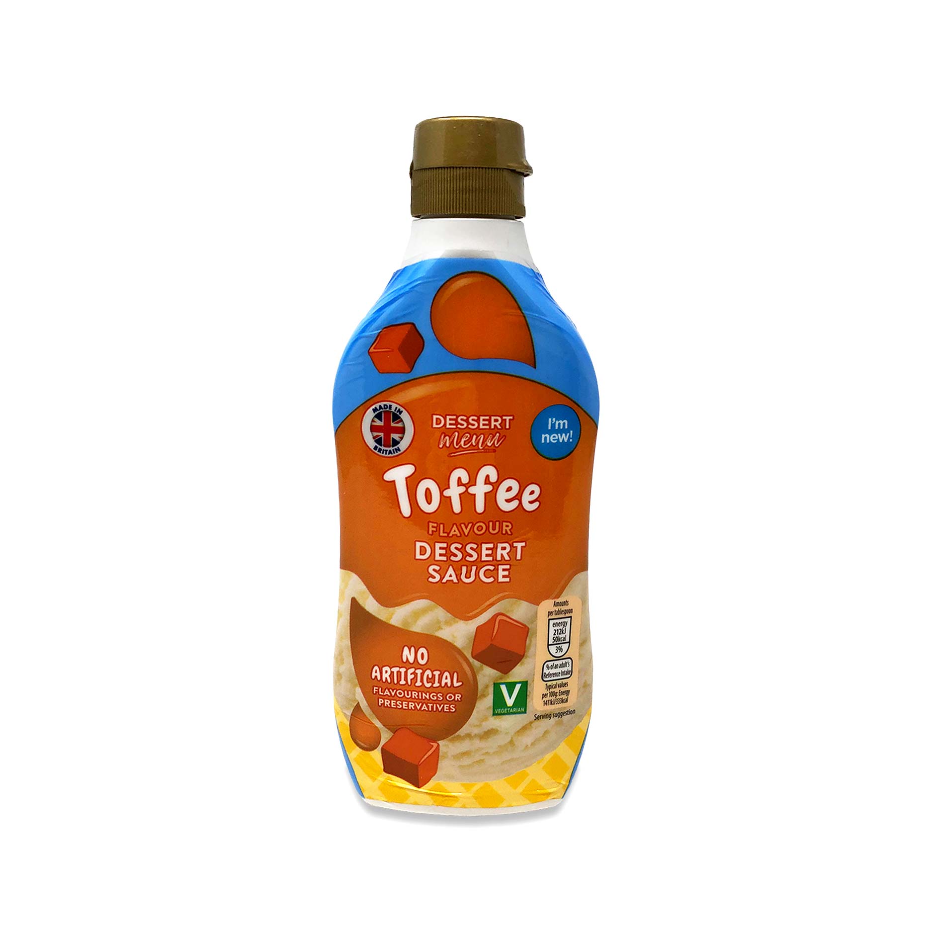 Toffee Flavour Dessert Sauce 325g Dessert Menu