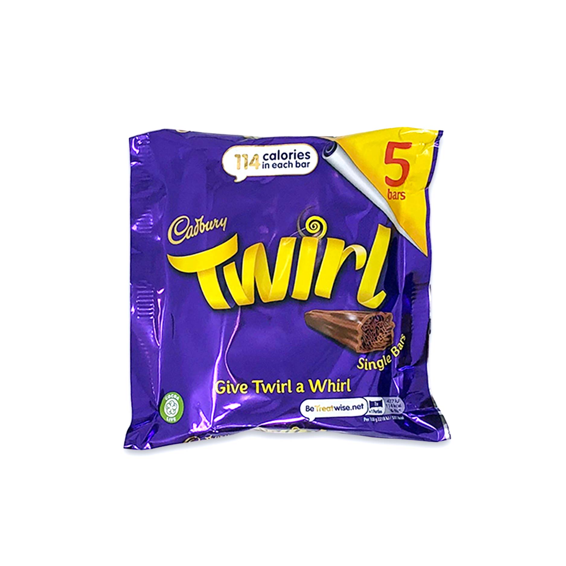 Twirl Chocolate Bar 5 Pack 5x21.5g Cadbury | ALDI.IE