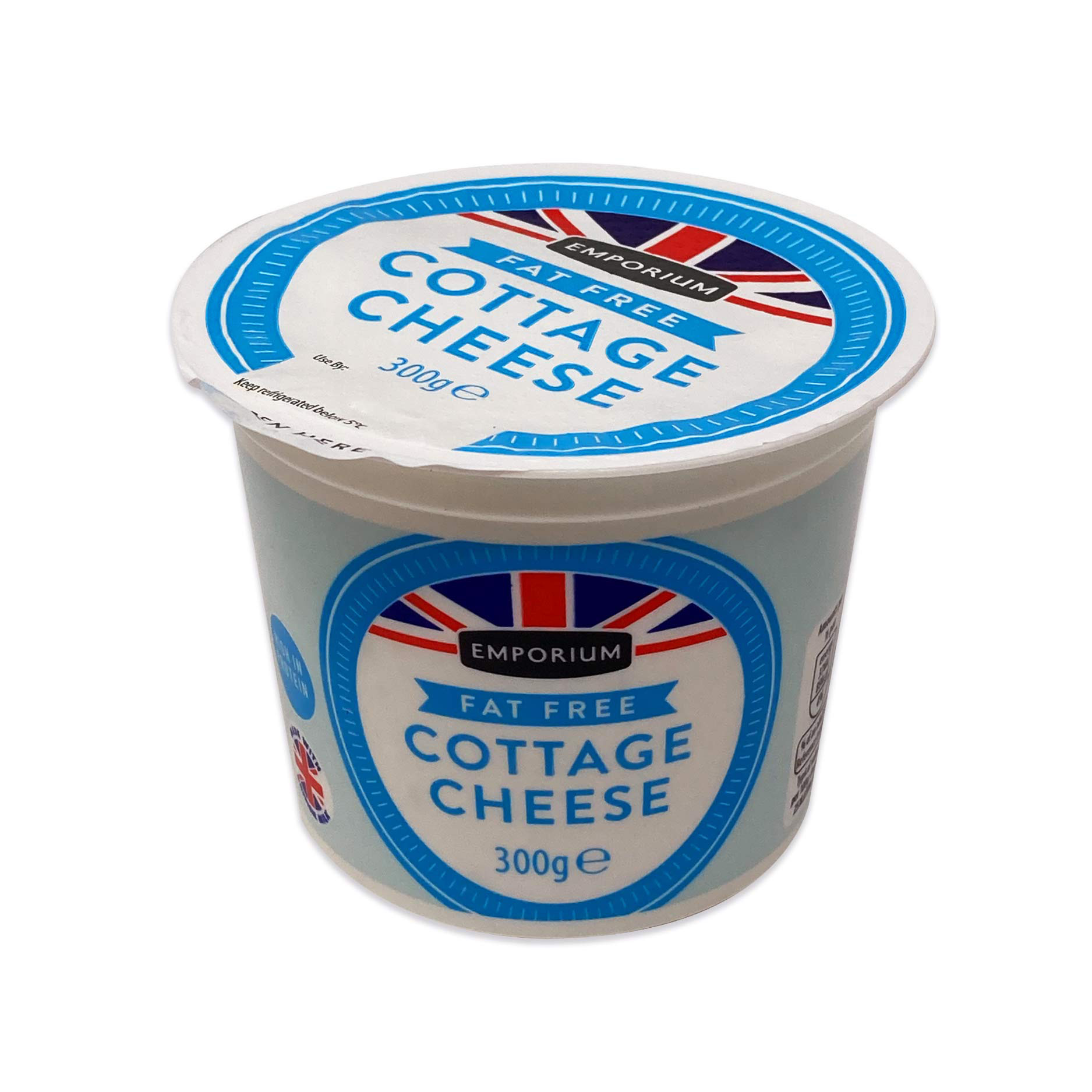 Emporium Fat Free Cottage Cheese 300g ALDI   4088600100449 0 