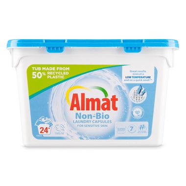 Almat Laundry Non-bio Liquid Sachets 24x17ml