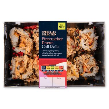 Specially Selected Firecracker Prawn Cali Rolls 8 Pack