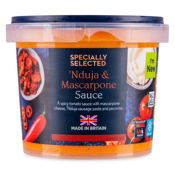 Specially Selected Nduja & Mascarpone Sauce 350g | ALDI