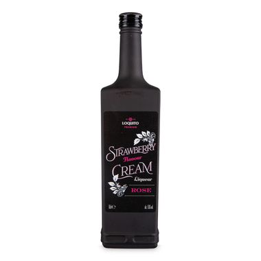 Loquito Strawberry Flavour Cream Liqueur 50cl