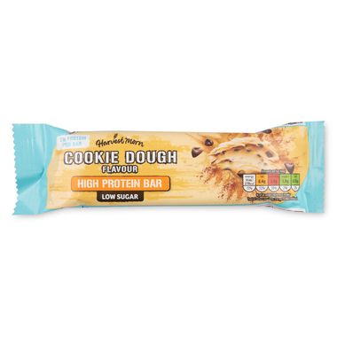 Harvest Morn Cookie Dough Flavour High Protein Bar 60g