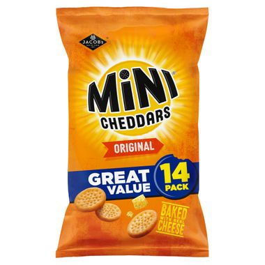 Mini Cheddars Jacob's Original 14 X Pack