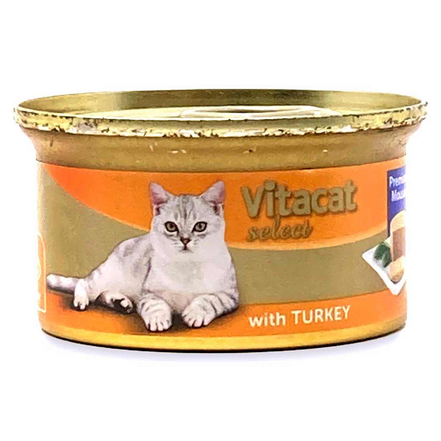 Vitacat Select Gourmet Mousse With Turkey 85g | ALDI