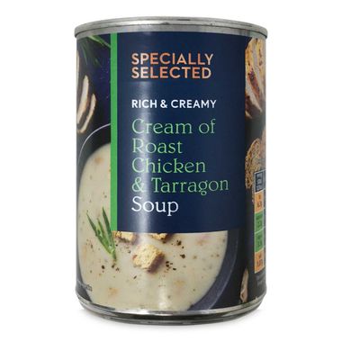 Specially Selected Cream Of Roast Chicken & Tarragon Soup 400g