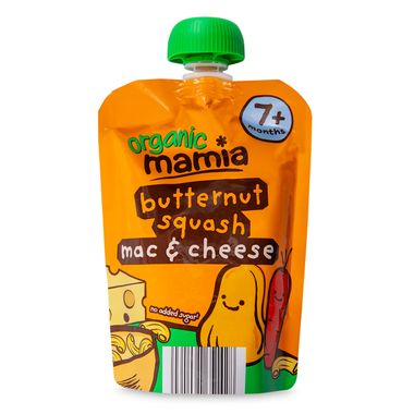 Mamia Organic Butternut Squash Mac & Cheese 130g