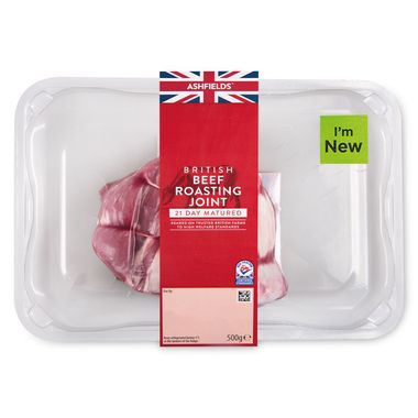 Ashfields British Beef Roasting Joint 500g