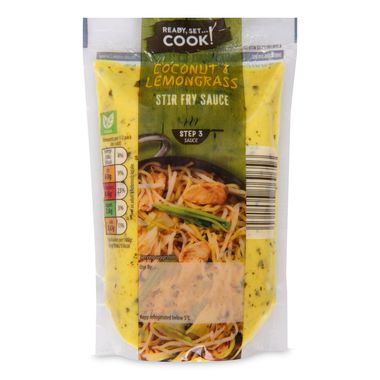 Ready, Set...Cook! Coconut & Lemongrass Stir Fry Sauce 175g