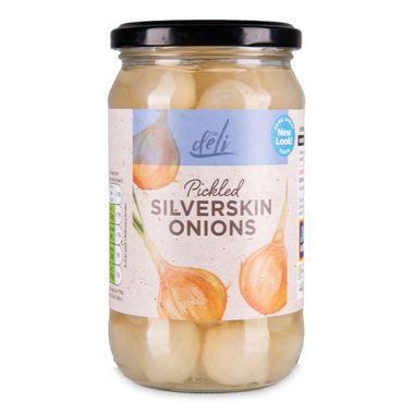 The Deli Pickled Silverskin Onions 440g (255g Drained)