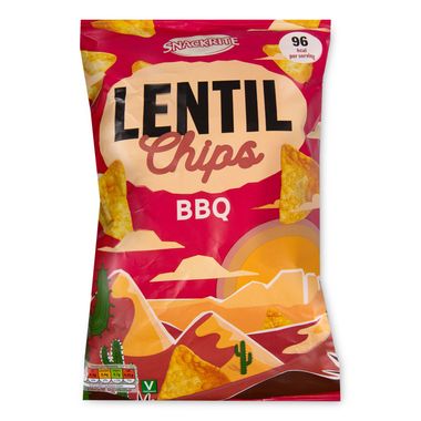 Snackrite BBQ Lentil Chips 85g