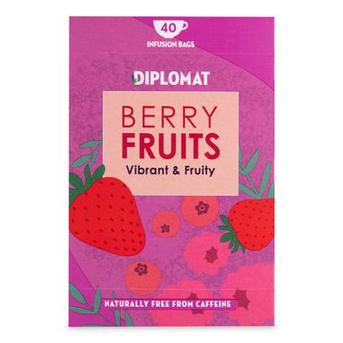 Diplomat Berry Fruits Tea Bags 80g/40 Pack