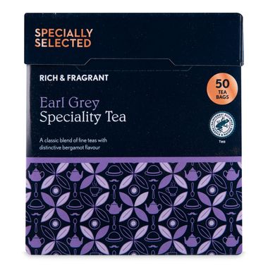 Specially Selected Earl Grey Speciality Tea 125g/50 Pack