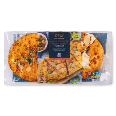 Specially Selected Mozzarella & Peppadew® Piquanté Peppers Flatbread 262g