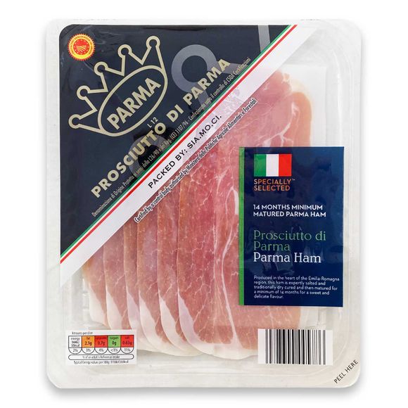 Specially Selected Prosciutto Di Parma, Parma Ham 90g | ALDI