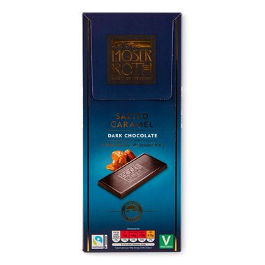 Moser Roth Salted Caramel Dark Chocolate Bar 5x25g