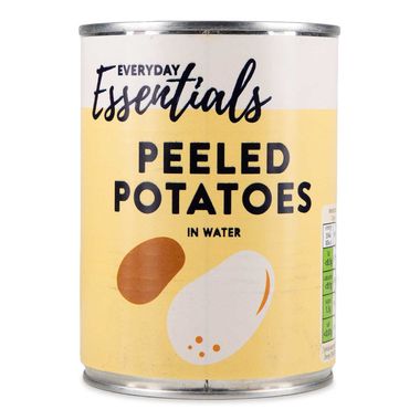 Everyday Essentials Peeled Potatoes In Water 560g (360g Drained)