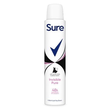 Sure Anti-perspirant Aerosol Invisible Pure 200