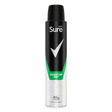 Sure Sure Men Anti-perspirant Aerosol Quantum Dry 200