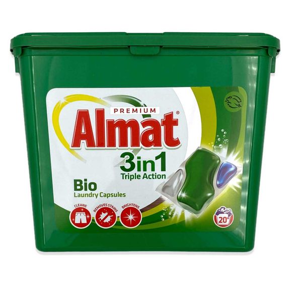 Almat Laundry Sachets 3 In 1 - Bio 20 Pack/20 Washes | ALDI