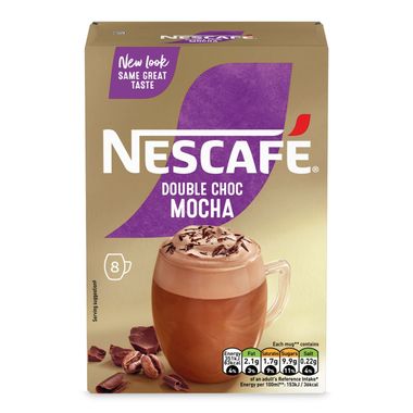 Nescafe Double Choc Mocha (167.2g) 8 X 20.9g