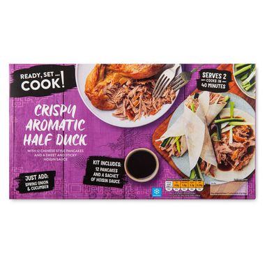 Ready, Set…Cook! Crispy Aromatic Half Duck With Chinese Style Pancakes 570g