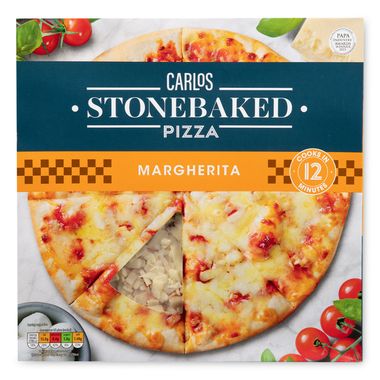 Carlos Margherita Stonebaked Pizza 305g