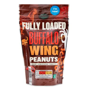 Snackrite Fully Loaded Buffalo Wings Peanuts 200g