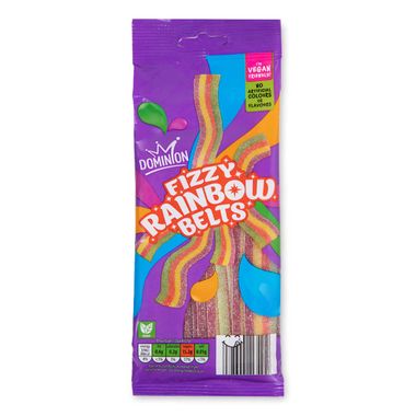 Dominion Fizzy Rainbow Belts 75g