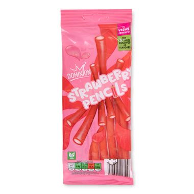 Dominion Strawberry Pencils 75g