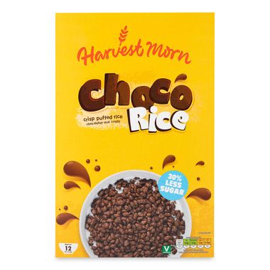 Harvest Morn Choco Rice 375g