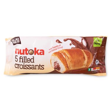 Village Bakery Croissants With Hazelnut & Cocoa Filling 240g/5 Pack