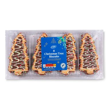 Belmont Milk Chocolate Christmas Tree Biscuits 200g