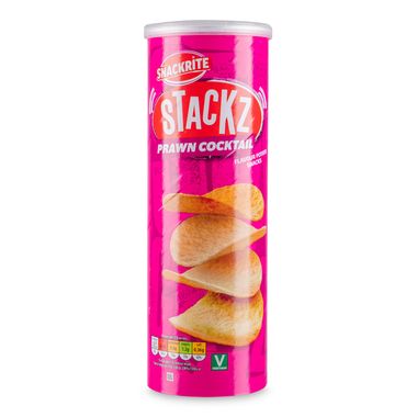 Snackrite Prawn Cocktail Stackz 165g