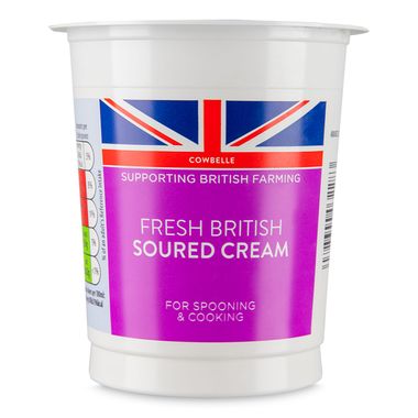 Cowbelle Fresh British Soured Cream 300ml