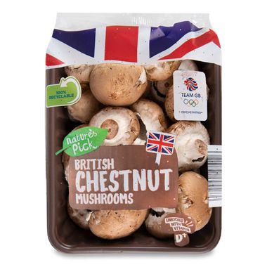 Nature's Pick Chestnut Mushrooms 250g