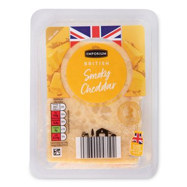 Emporium British Smoky Cheddar Cheese 200g