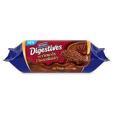 Mcvitie's Seriously Chocolatey Digestives 250g