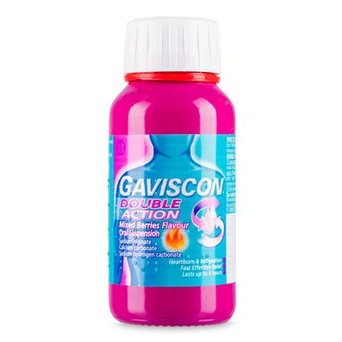 Gaviscon Double Action Mixed Berries Flavour Oral Suspension 150ml