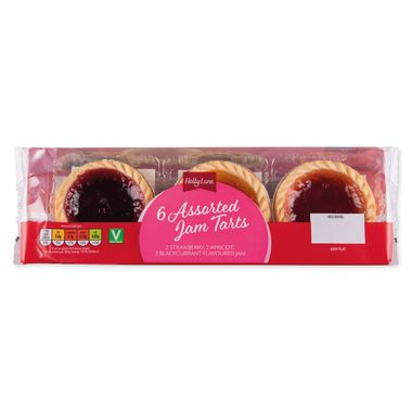 Holly Lane Assorted Jam Tarts 180g/6 Pack