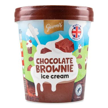 Gianni's Chocolate Brownie Ice Cream 500ml